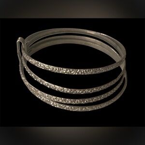 Vintage Flower Bangle Set Bracelet #6419